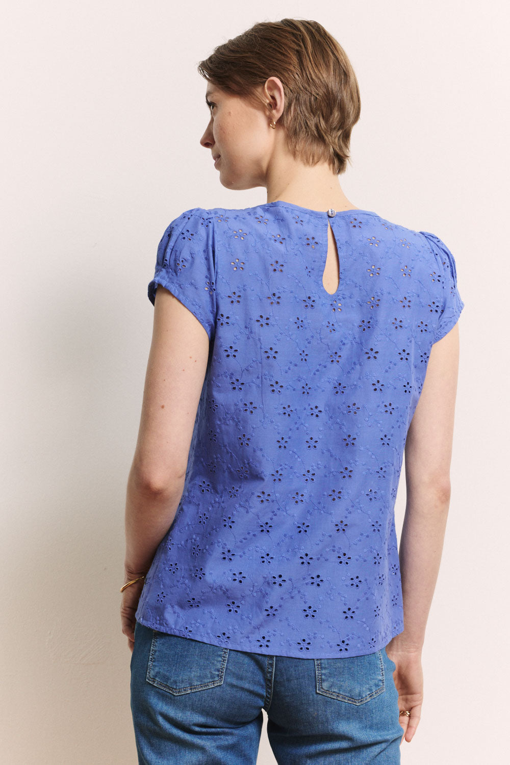 Bluse Elinaa aus Baumwolle