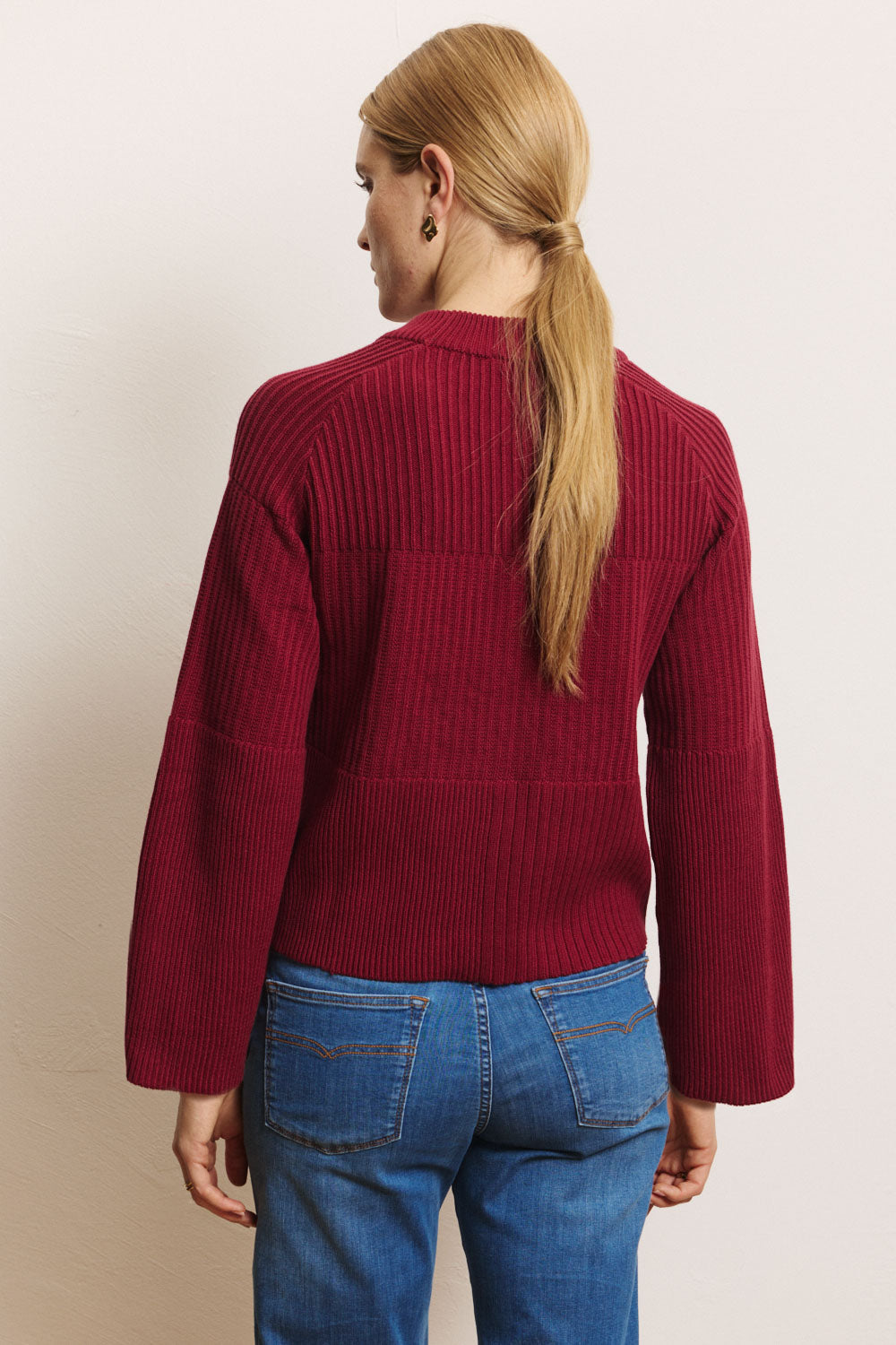 Strick-Pullover Sunnaa aus Biobaumwolle