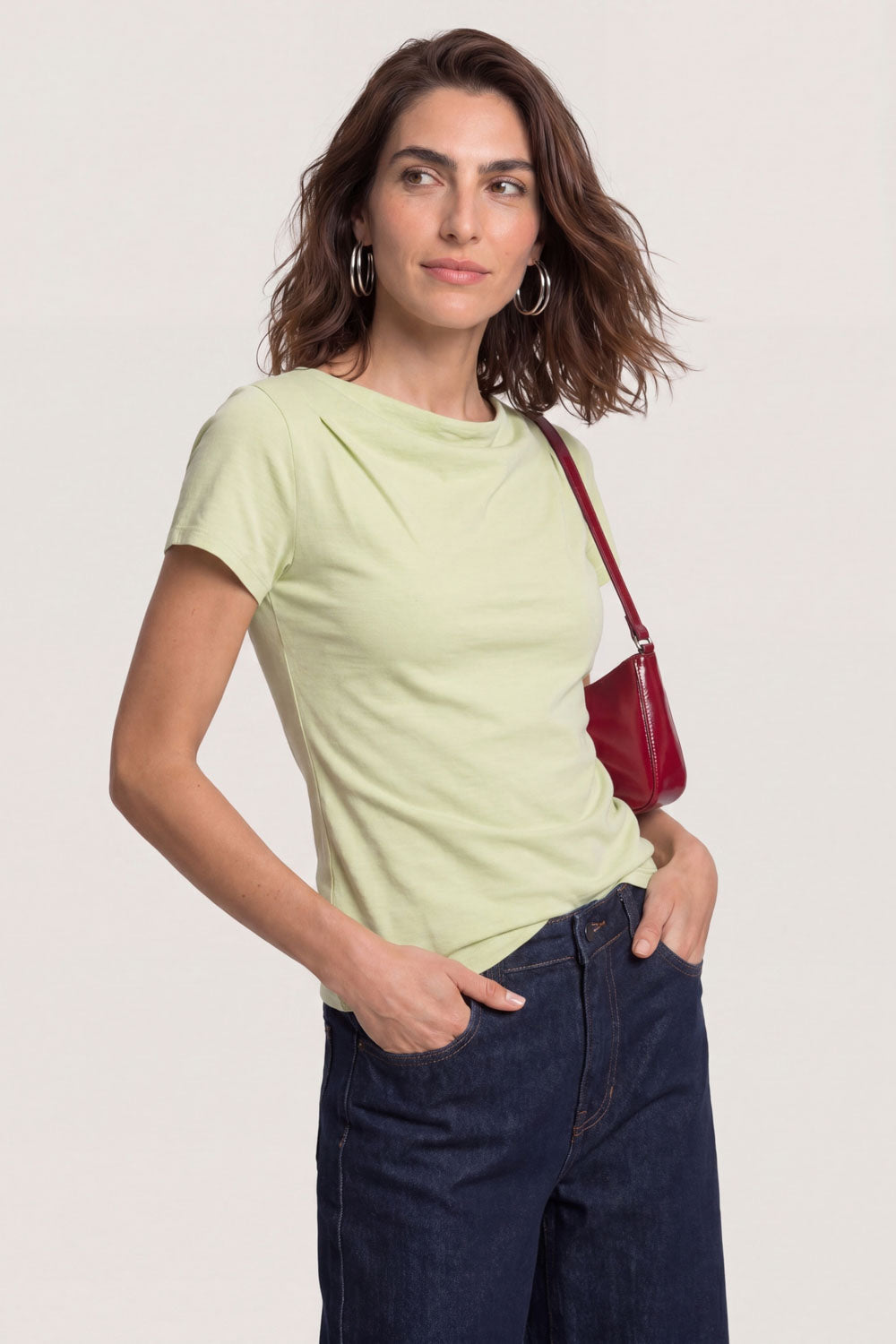Image Ginaa – Slub-Jersey-Shirt Relaxed Fit_1