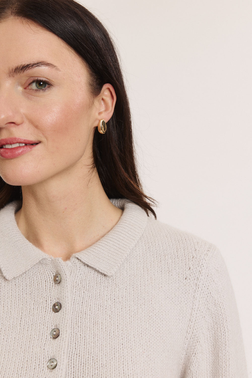 Strick-Pullover Audreyy aus Biobaumwolle