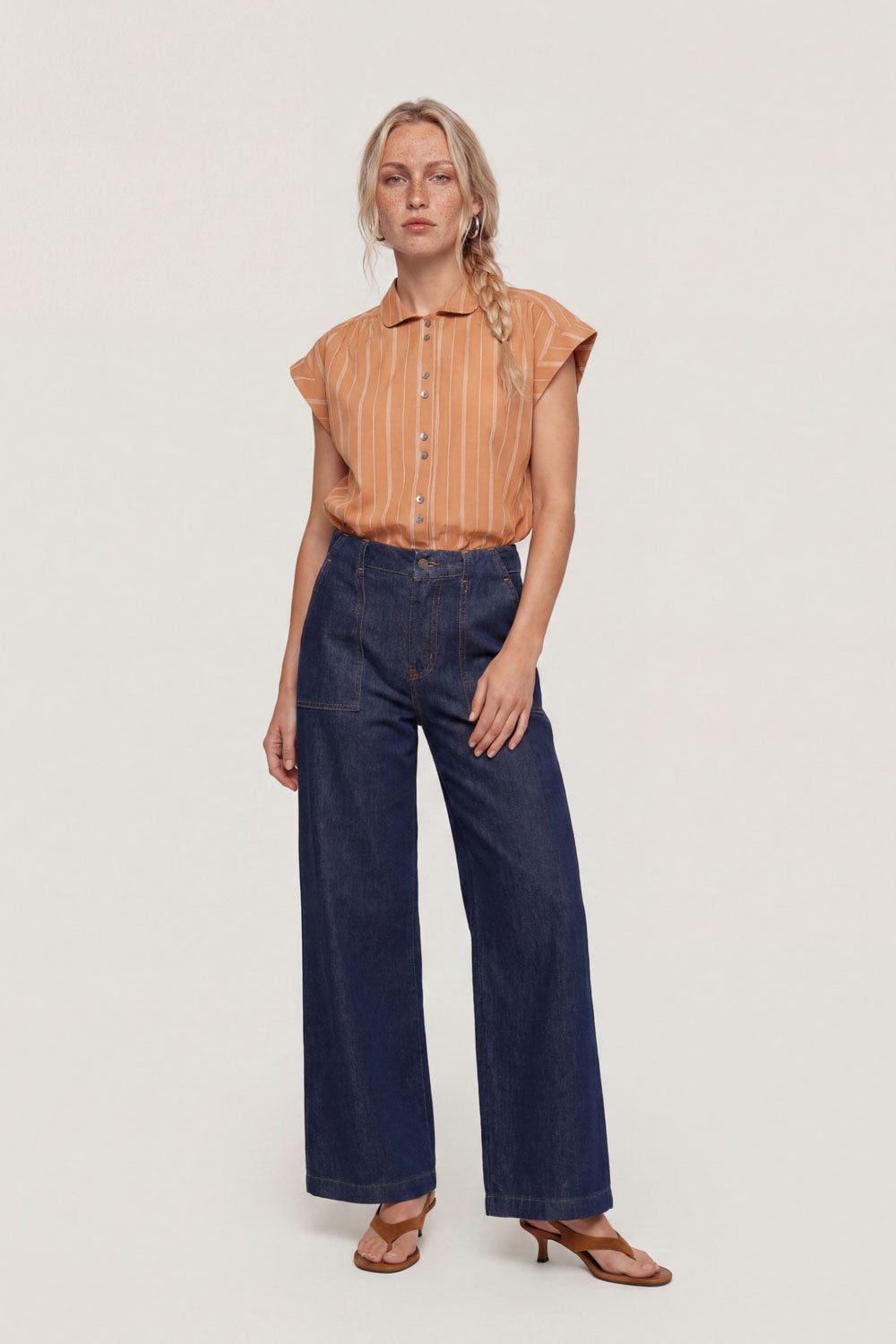 Image Devii – Weite Denim-Hose_1