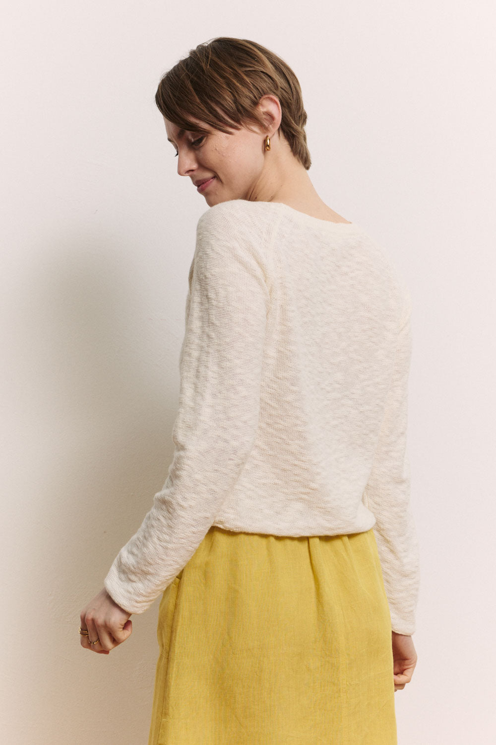 Sweater  Idaa aus Bio-Baumwolle