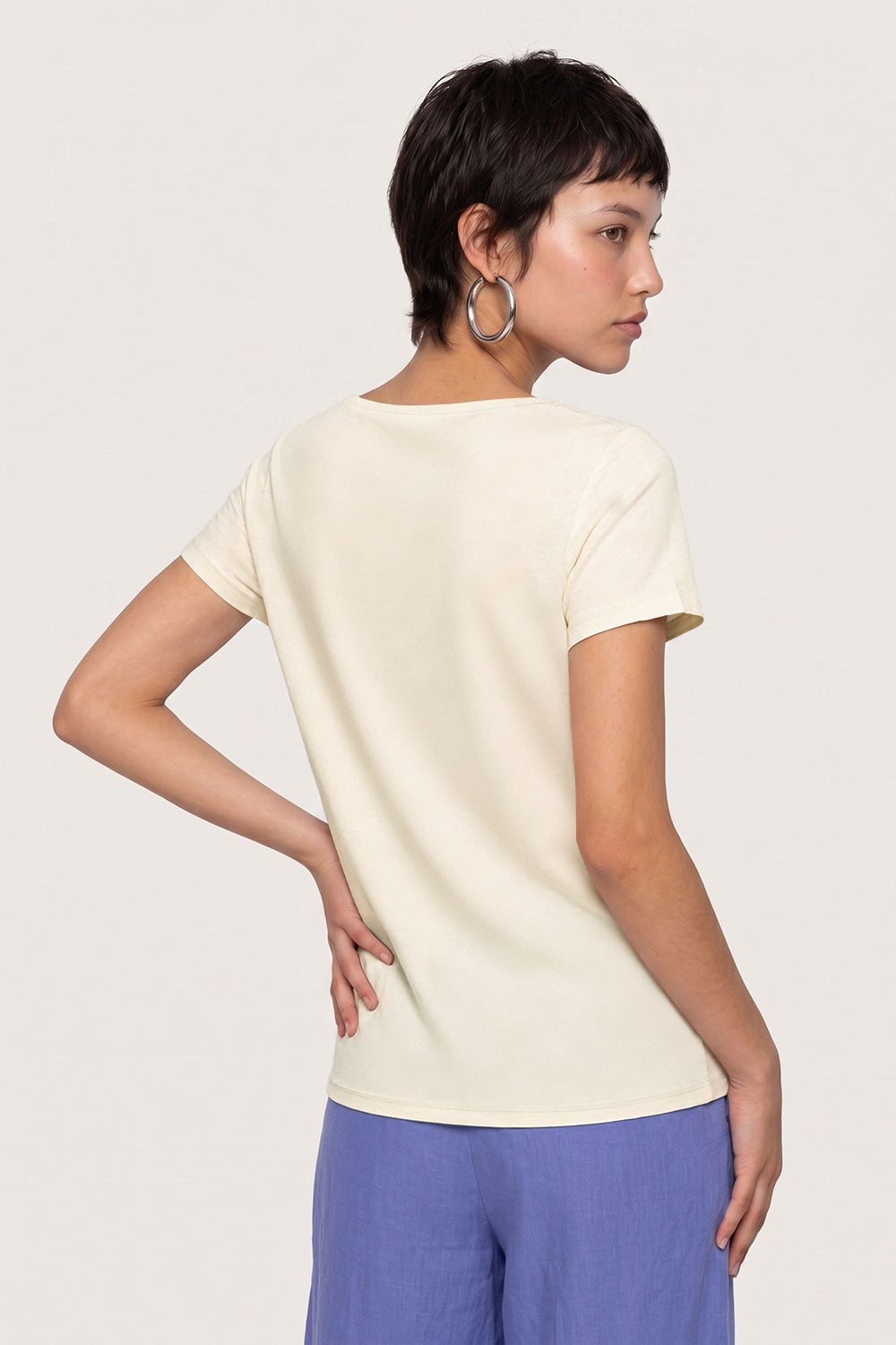 Image Ginaa – Slub-Jersey-Shirt Relaxed Fit_2