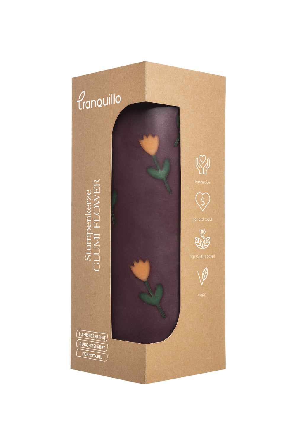 Pillar Candle GLUMI FLOWER