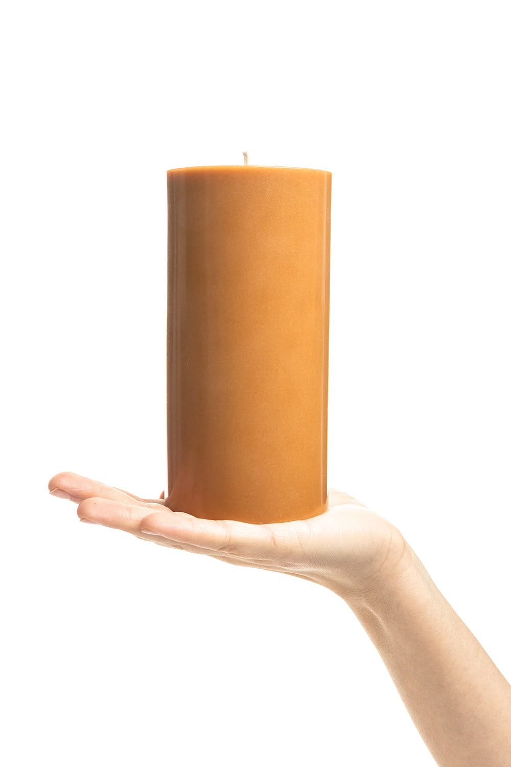 Pillar Candle GLUMI orange