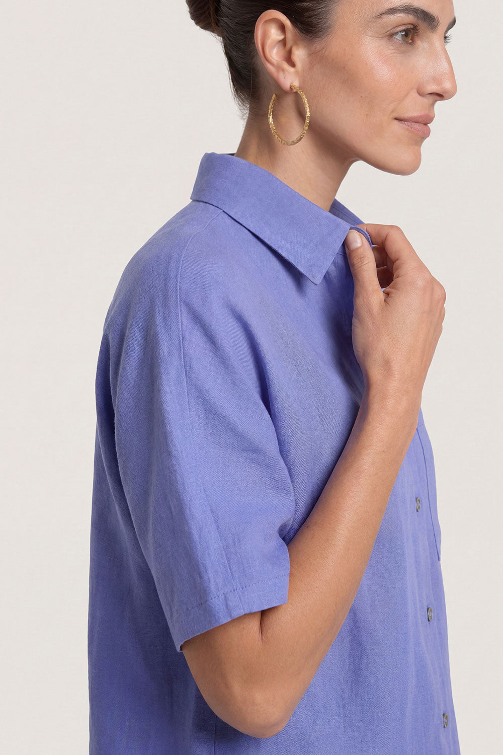 Image Manalaa – Leinenbluse mit 1/2-Arm_3