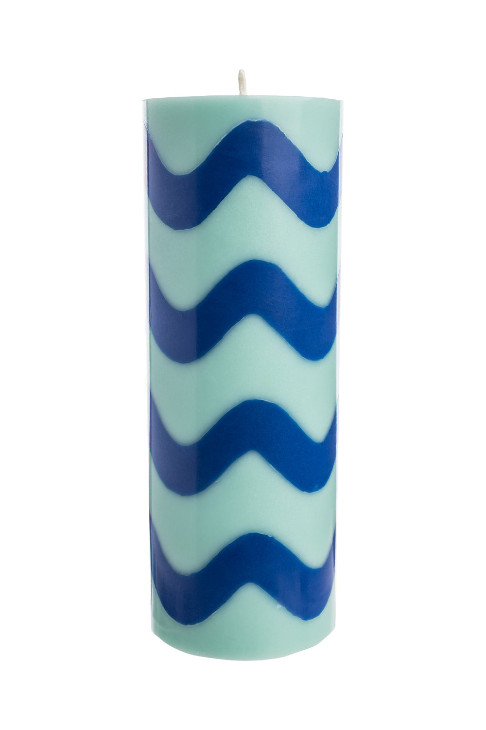 Pillar Candle GLUMI WAVE