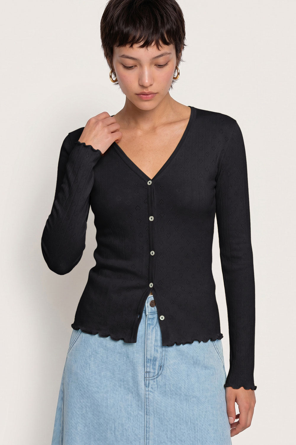 Image Cyndrell – Jacke Ajour-Jersey-Rib_1