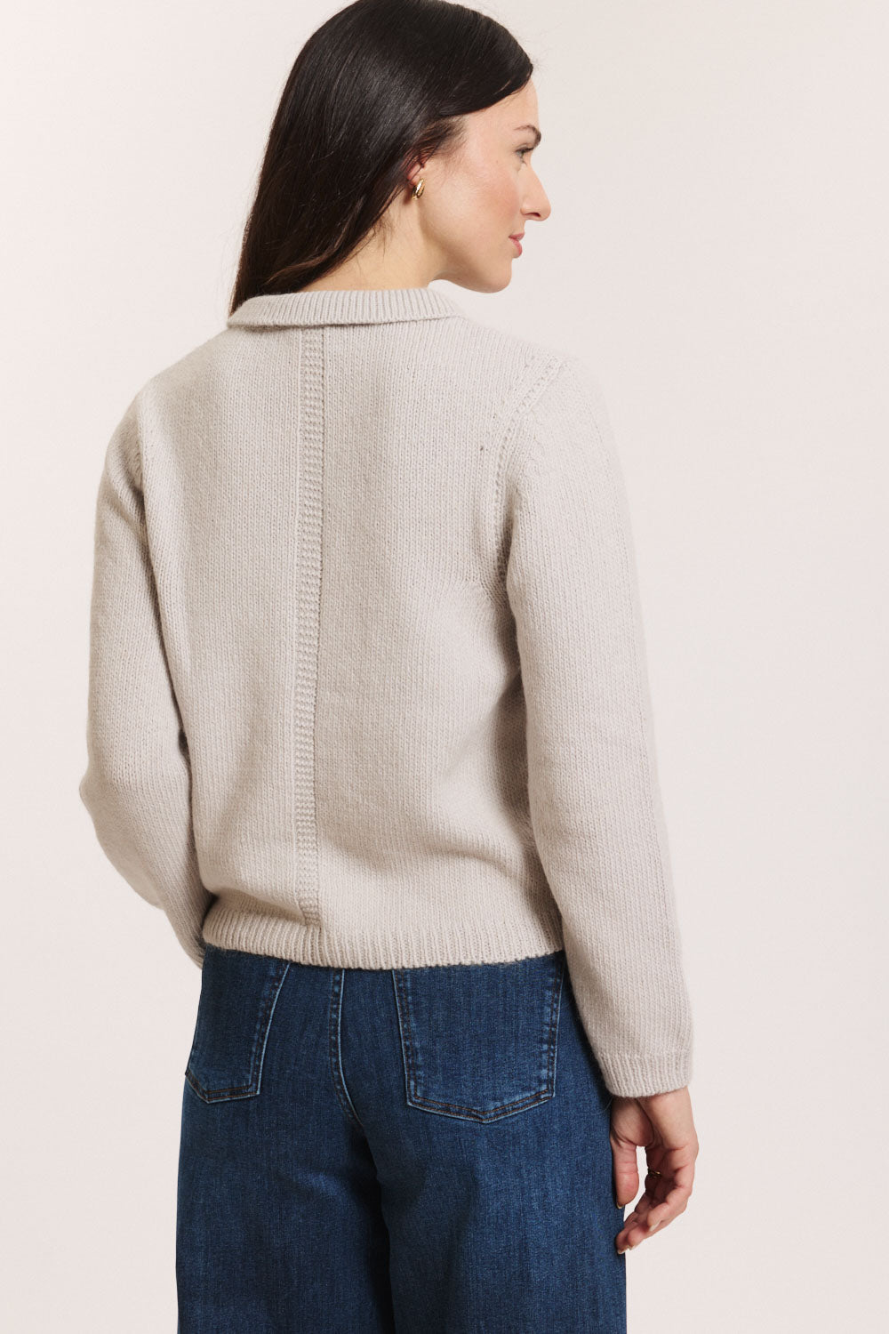 Strick-Pullover Audreyy aus Biobaumwolle