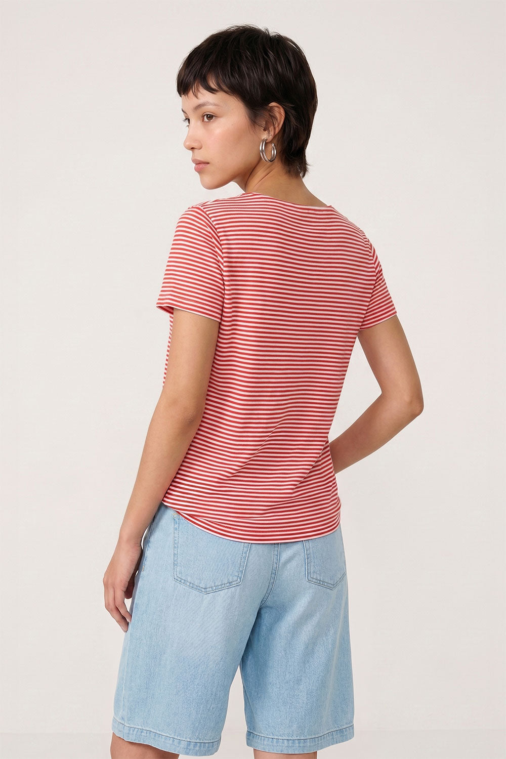 Image Ginaa – Slub-Jersey-Shirt Relaxed Fit_2