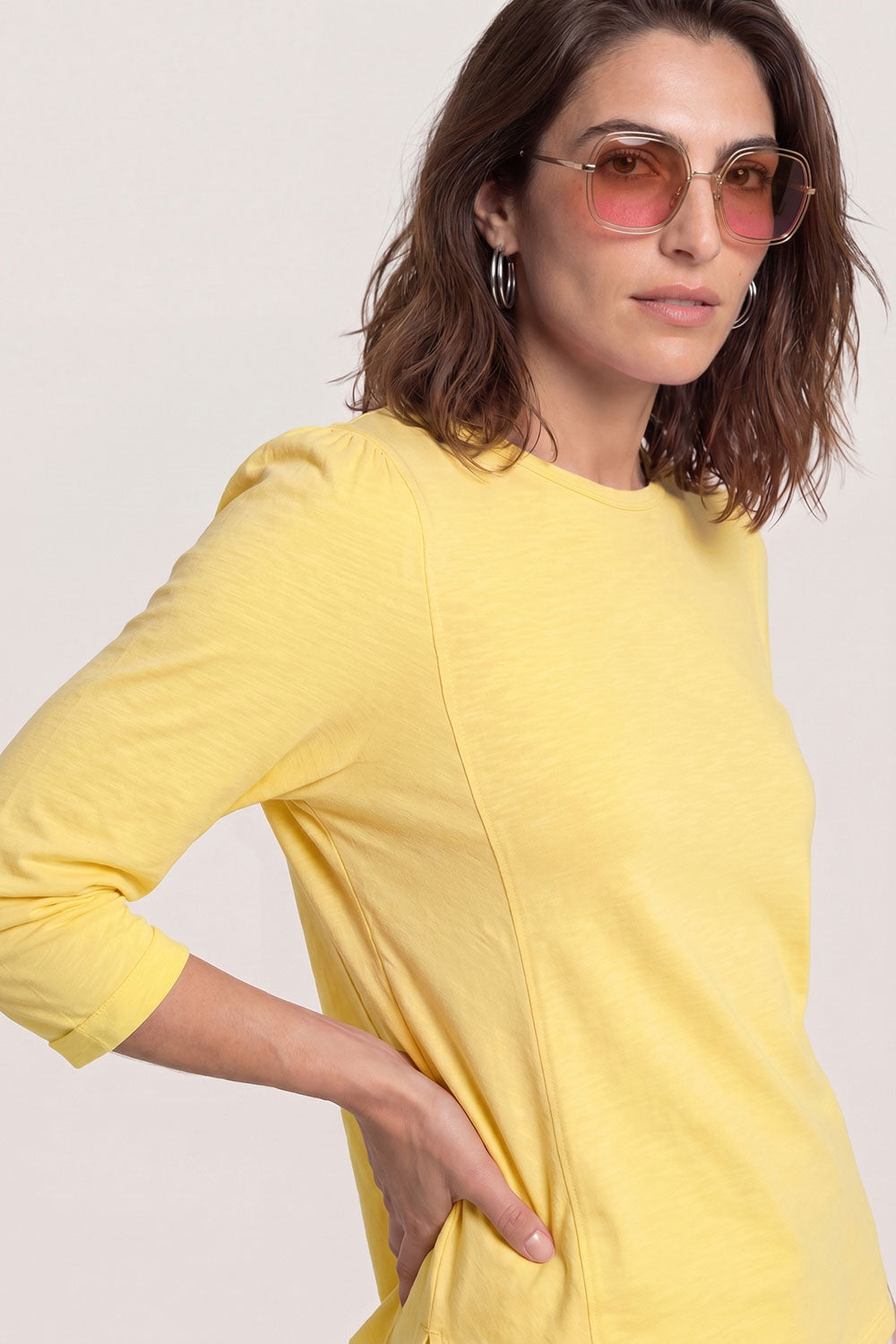 Image Tarifaa – Slub-Jersey-Shirt Detail_3