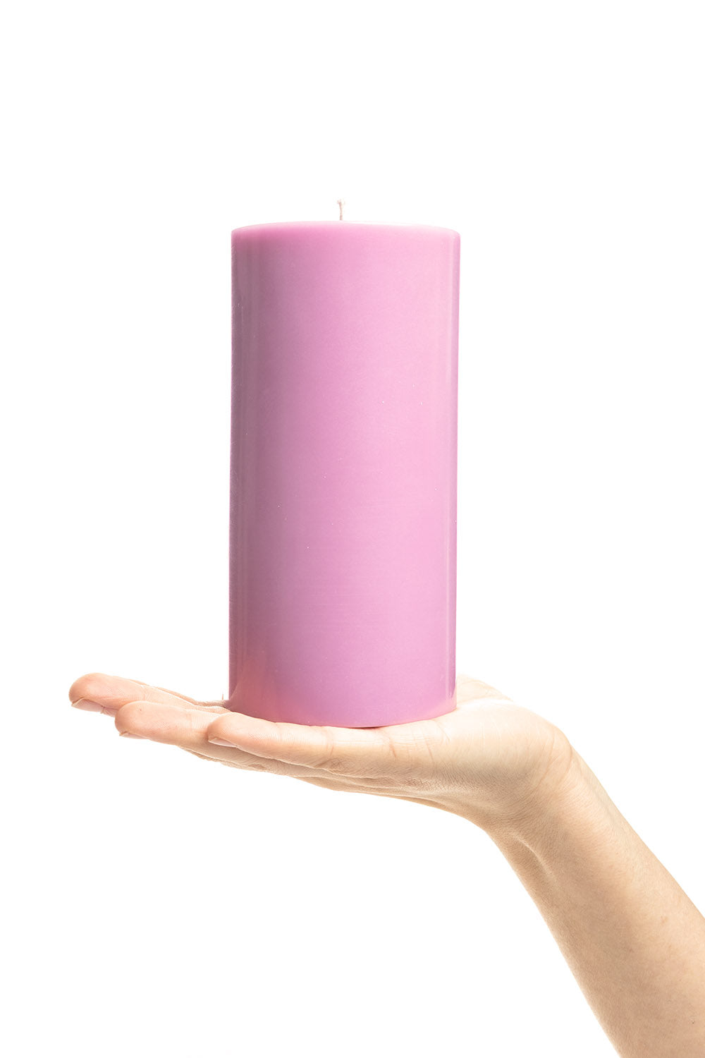 Pillar Candle GLUMI pink