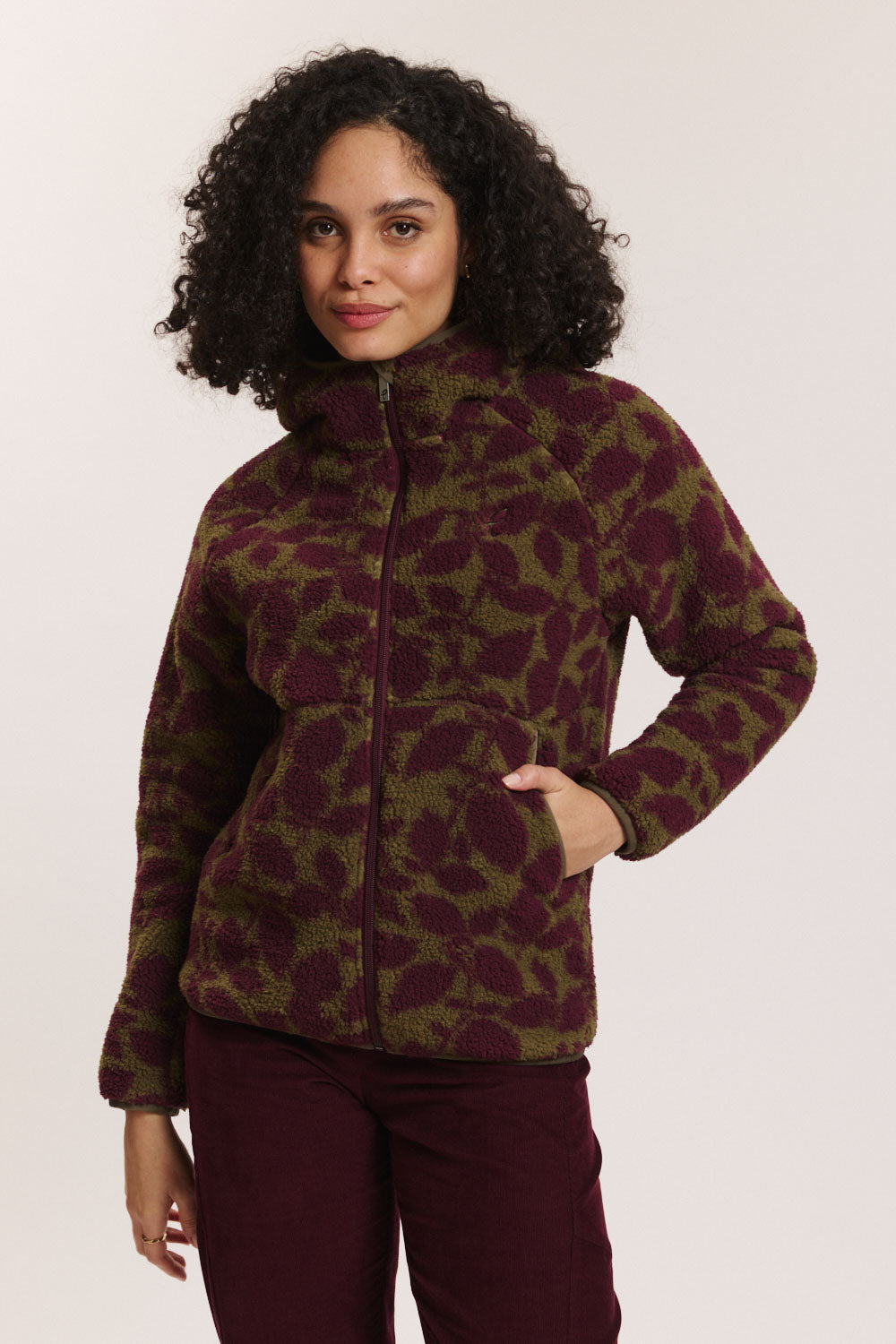 Alinaa Teddy Fleece Jacket – recyceltes Polyester