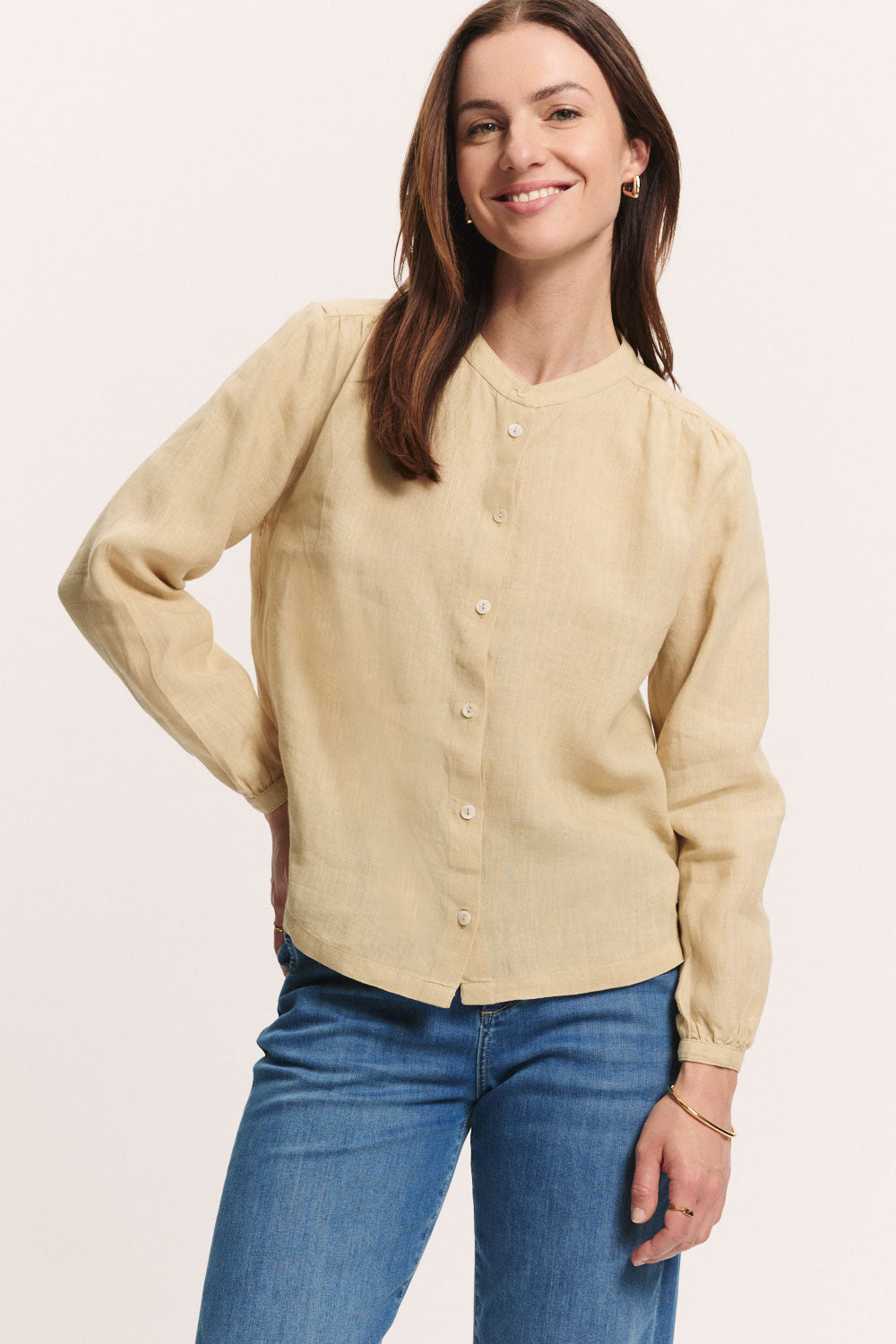 Bluse Jolaa aus Leinen