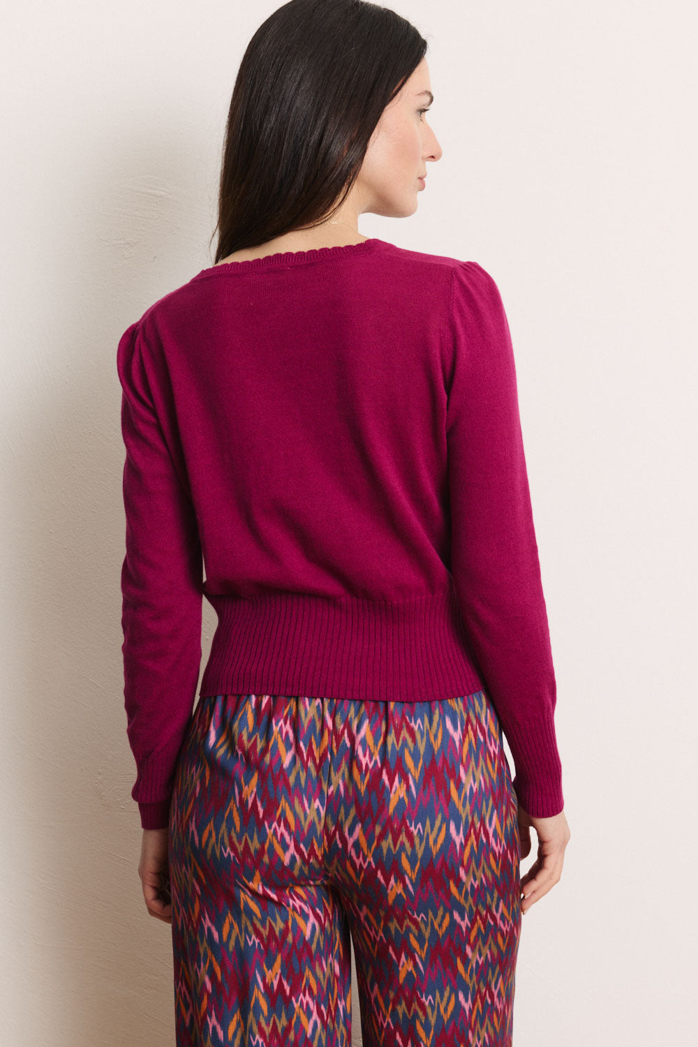 Cardigan Linaa aus Biobaumwolle