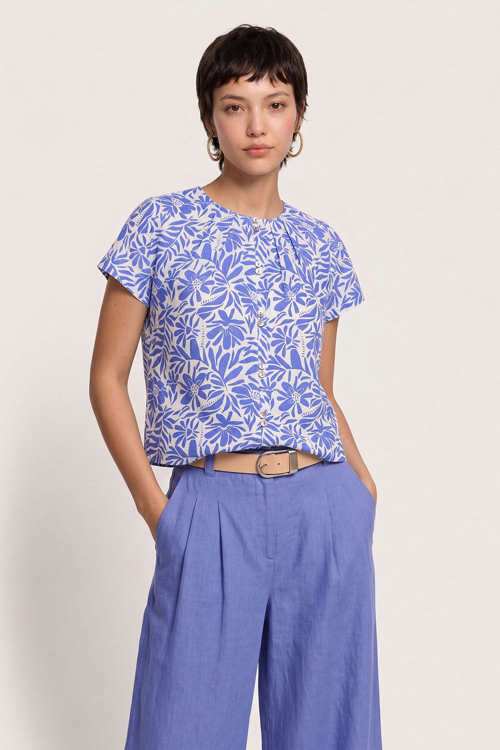 Hasinaa – Voile-Bluse romantisch