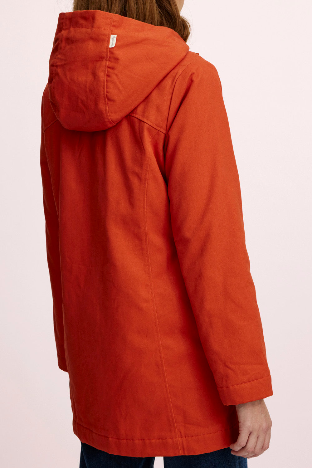 Taillierte Jacke aus Biobaumwolle