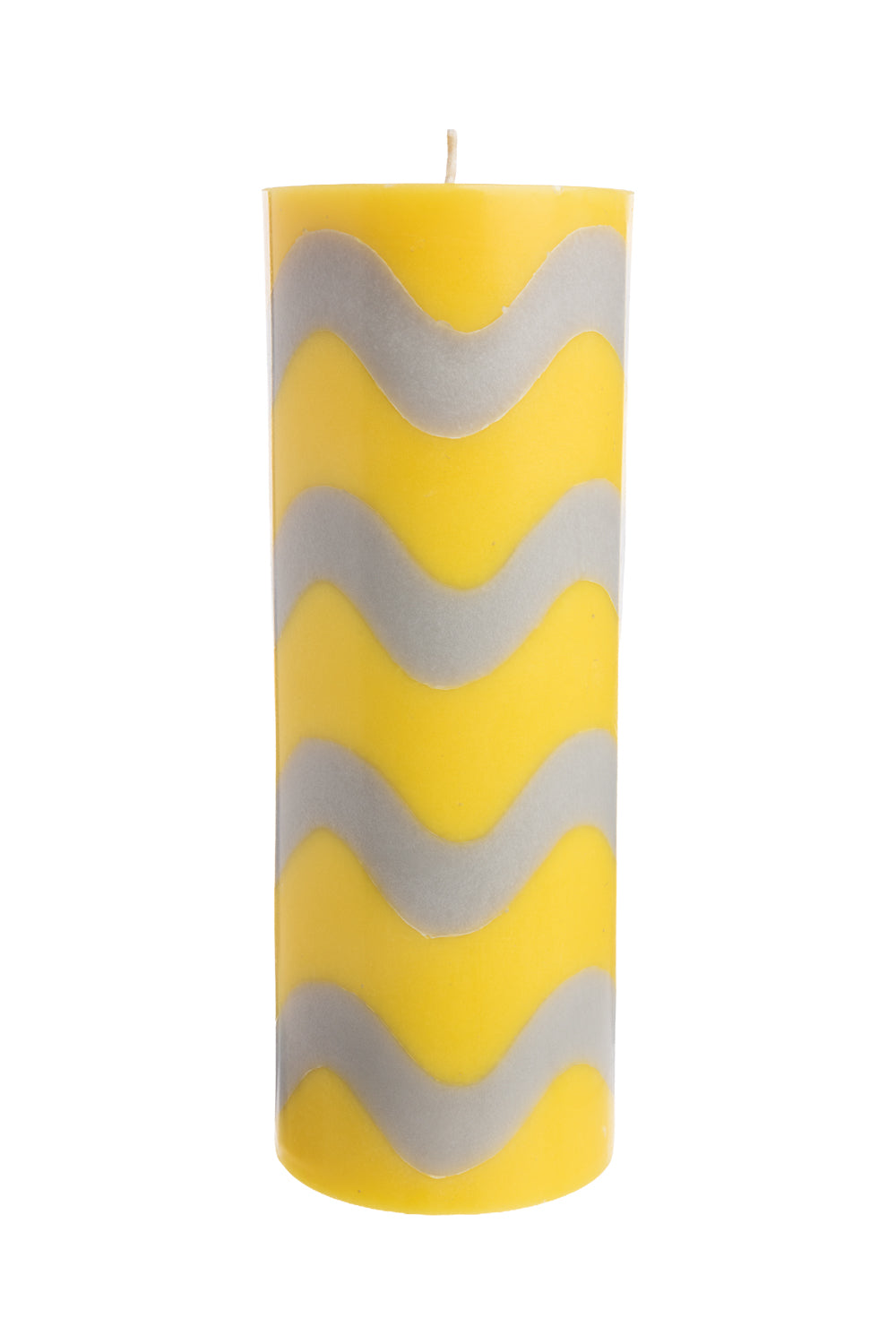 Pillar Candle GLUMI WAVE