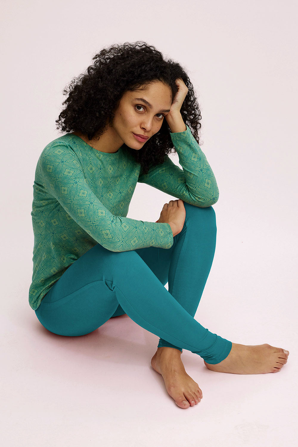 Leggings aus EcoVero™-Viskose-Mix