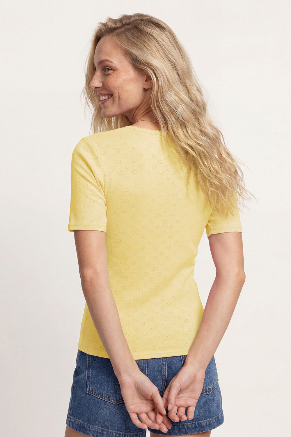 Image Camilaa – Shirt Ajour-Jersey-Rib_2