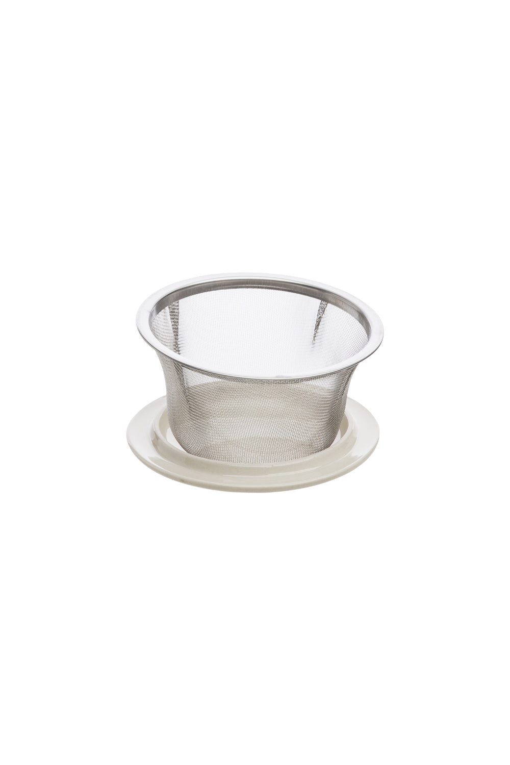 Tasse mit Teesieb VINTAGE GARDEN green