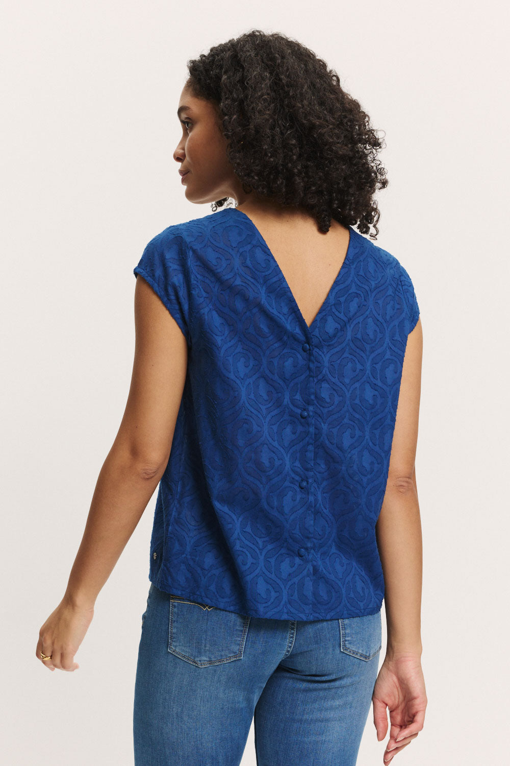 Bluse Lunaa aus Bio-Baumwolle