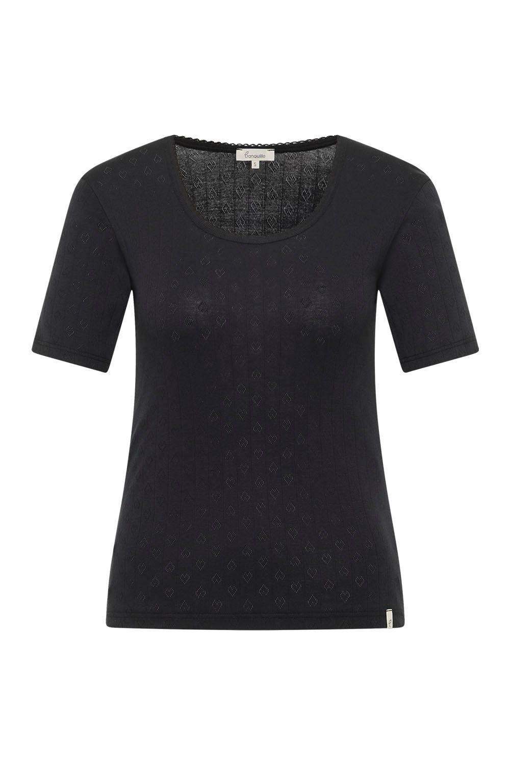 Image Camilaa – Shirt Ajour-Jersey-Rib_4