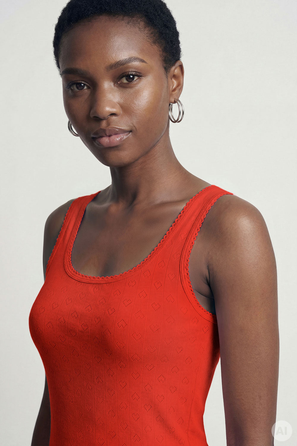 Image Rosaa – Top aus Ajour-Jersey-Rib_3