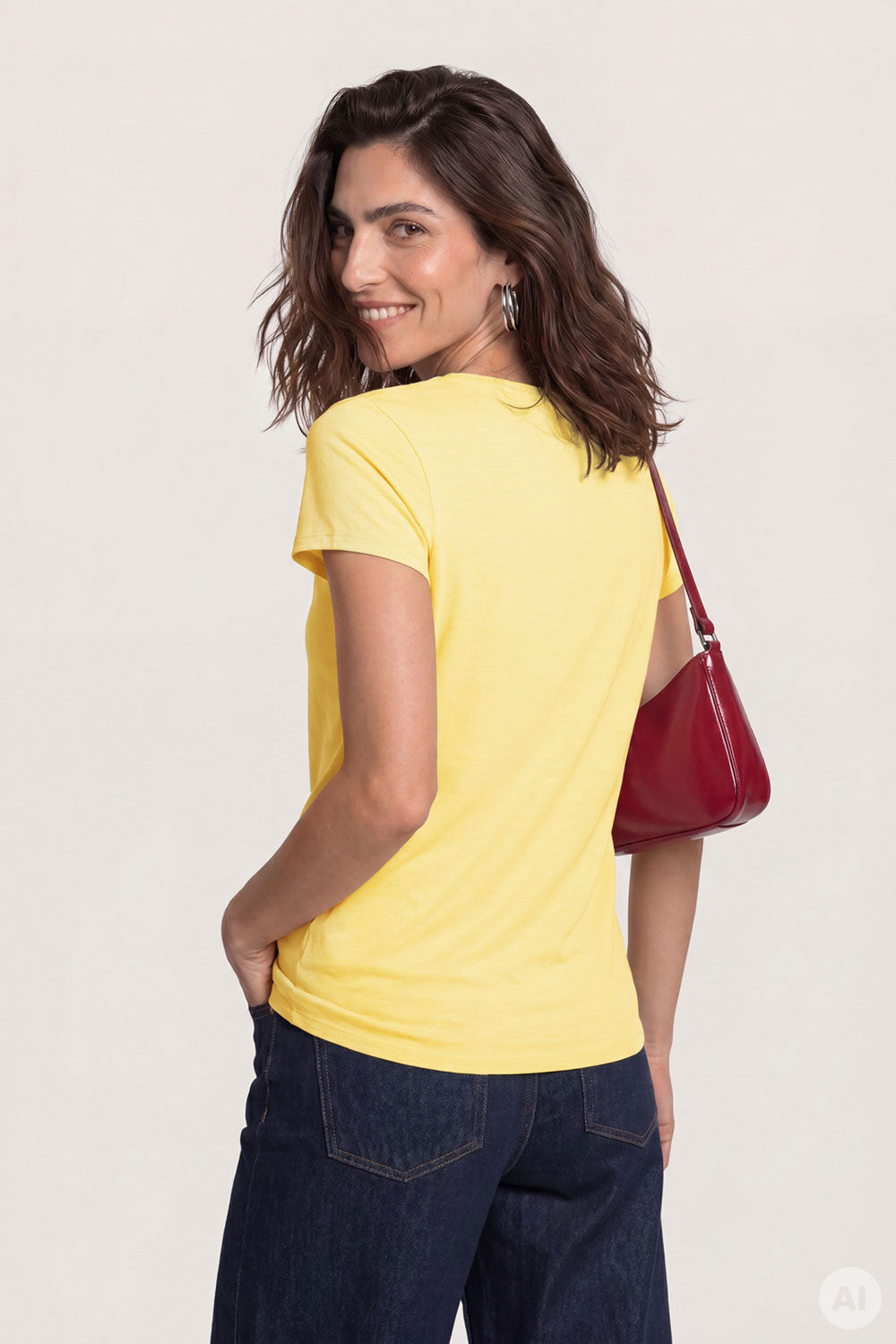 Image Ginaa – Slub-Jersey-Shirt Relaxed Fit_2