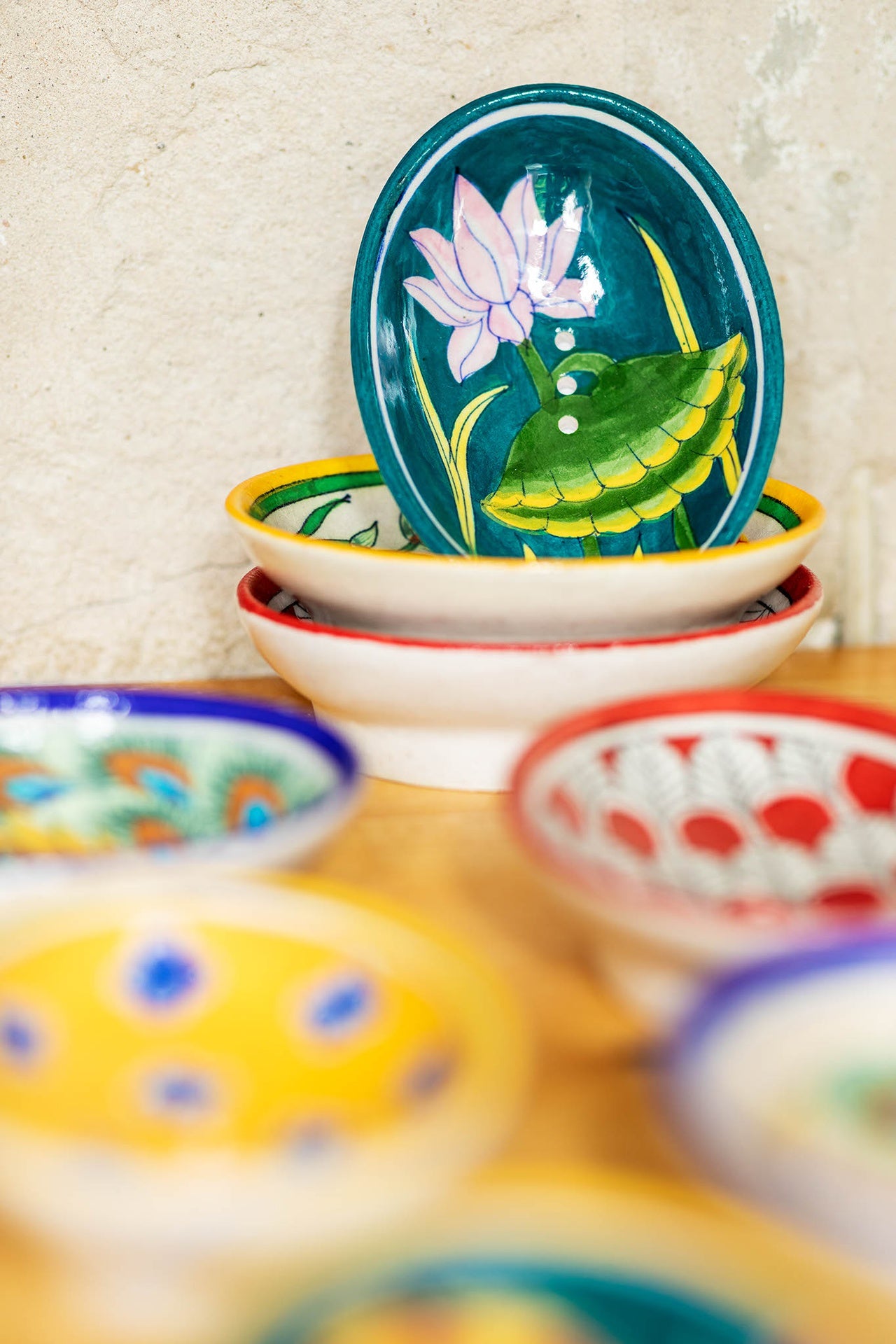 Soap Dish BLUE POTTERY