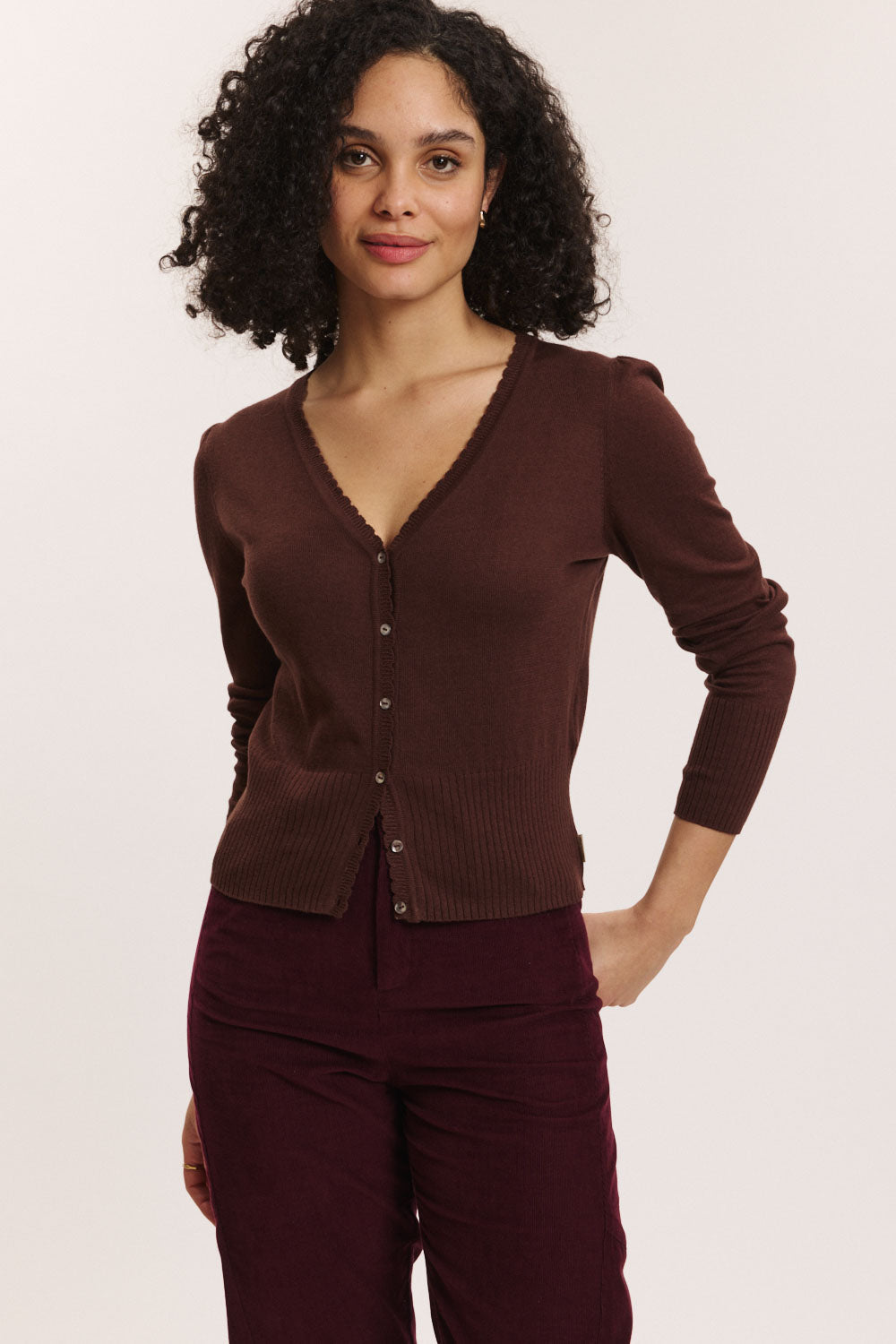 Cardigan Linaa aus Biobaumwolle