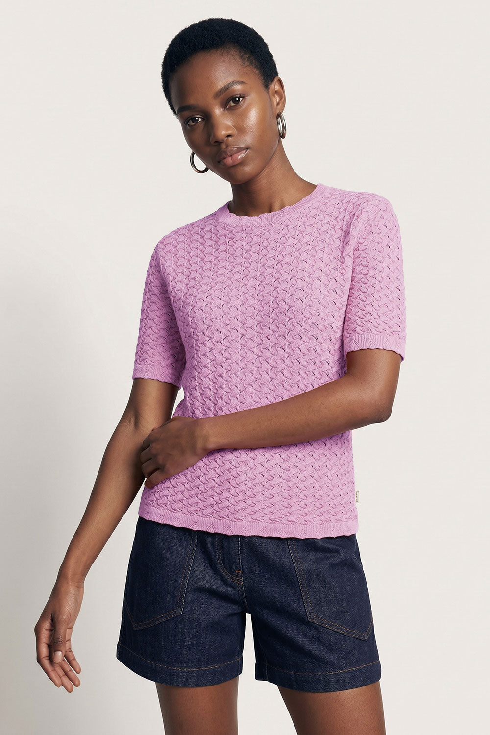 Image Lunethh – Ajour-Pullover Bio-Baumwolle_1