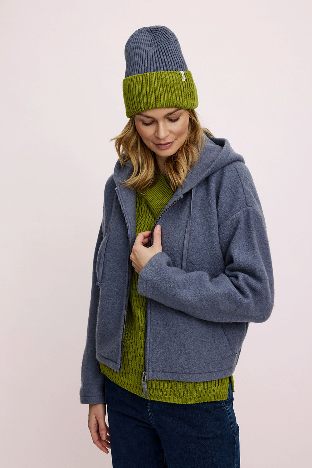 Gemütliche Strickmütze