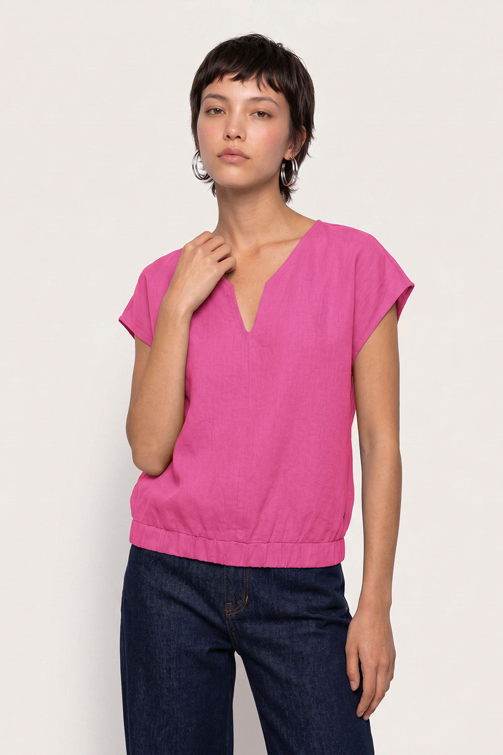 Image Miniraa – Leinenjacke Blousonlook_1