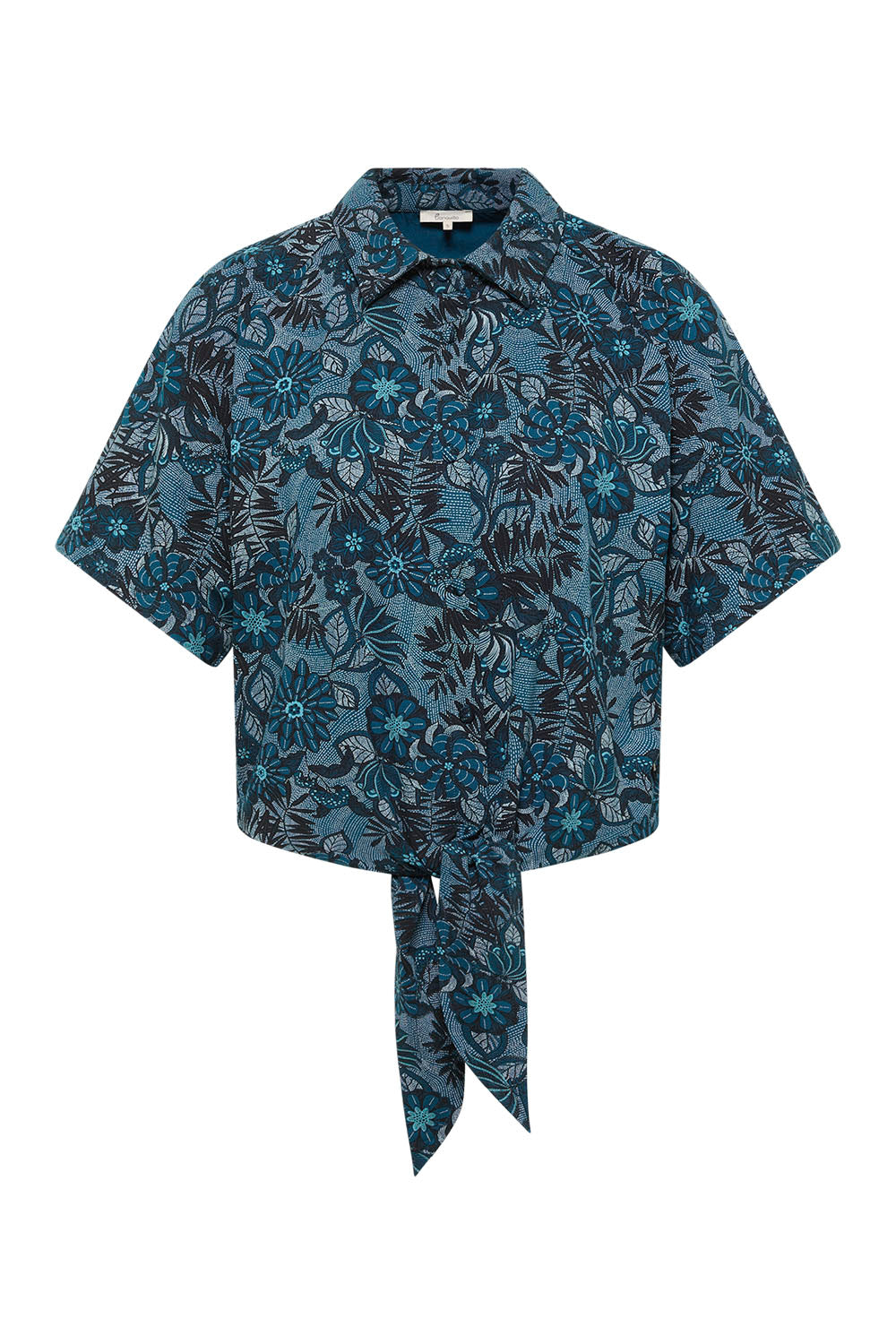 Image Malii – Shirt Knoten-Detail EcoVero_4