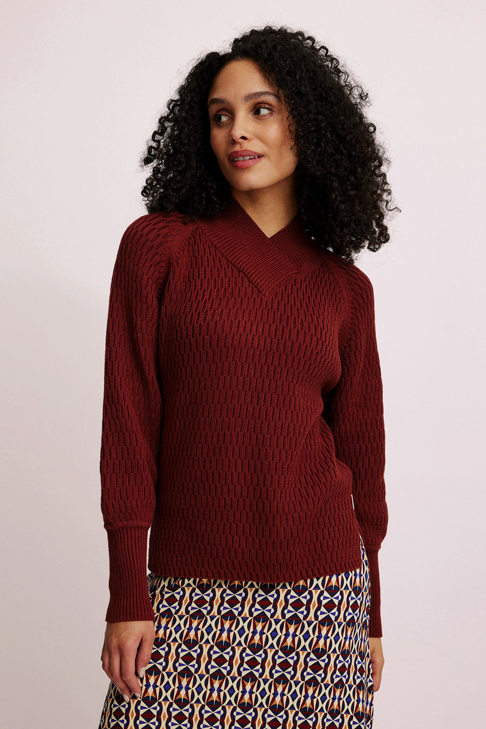 Lockerer Strickpullover