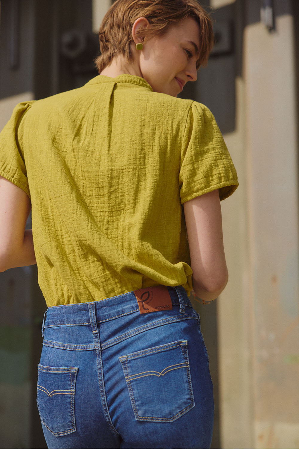 Bluse Elenaa aus Bio-Baumwolle