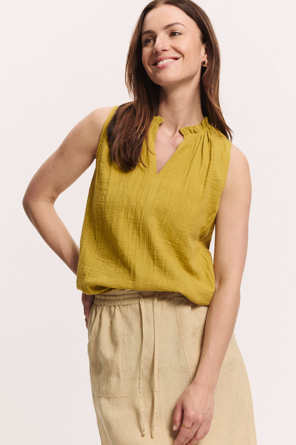 Bluse Lauraa aus Bio-Baumwolle
