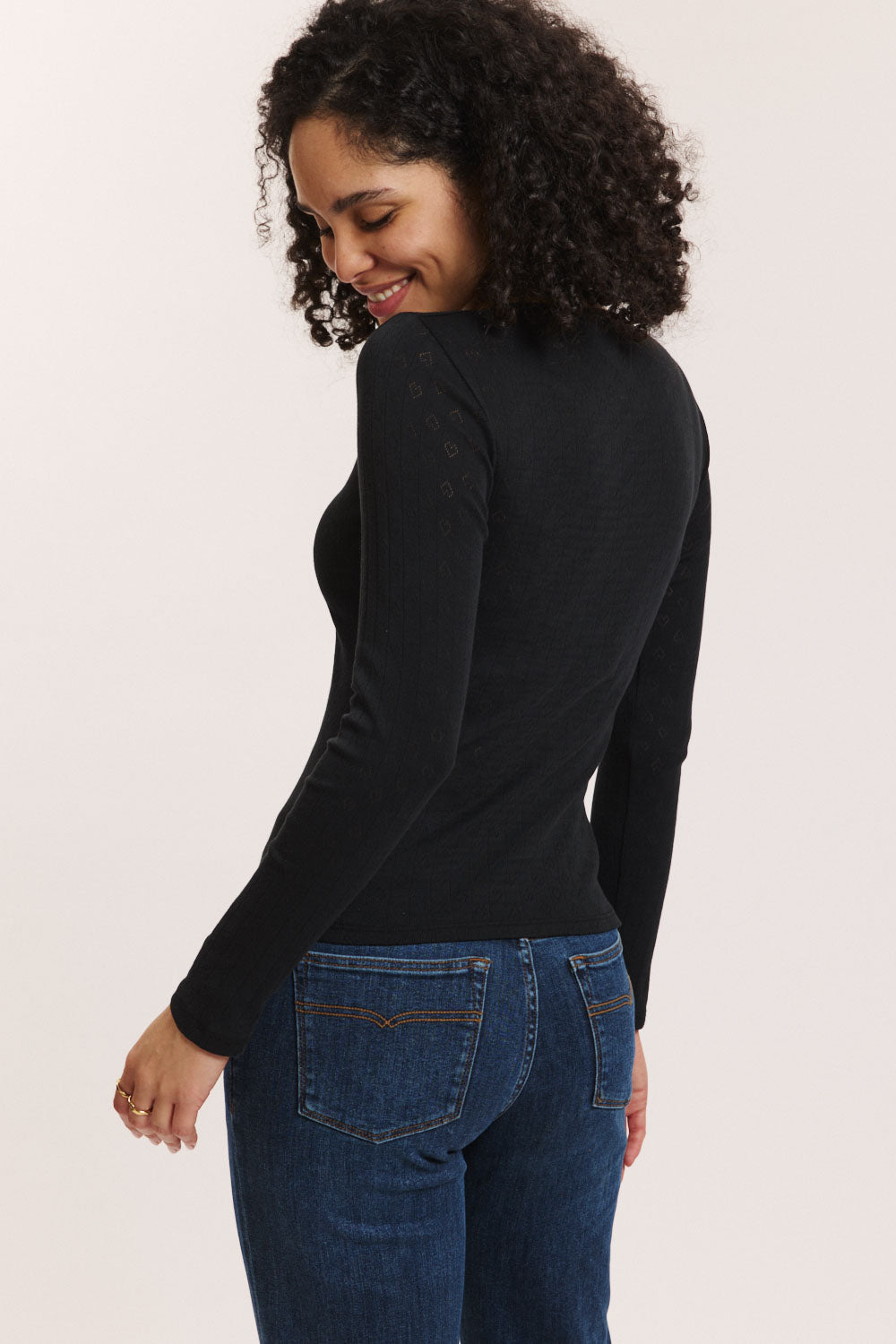 Image Ajour-Shirt Coraa aus Biobaumwolle_2