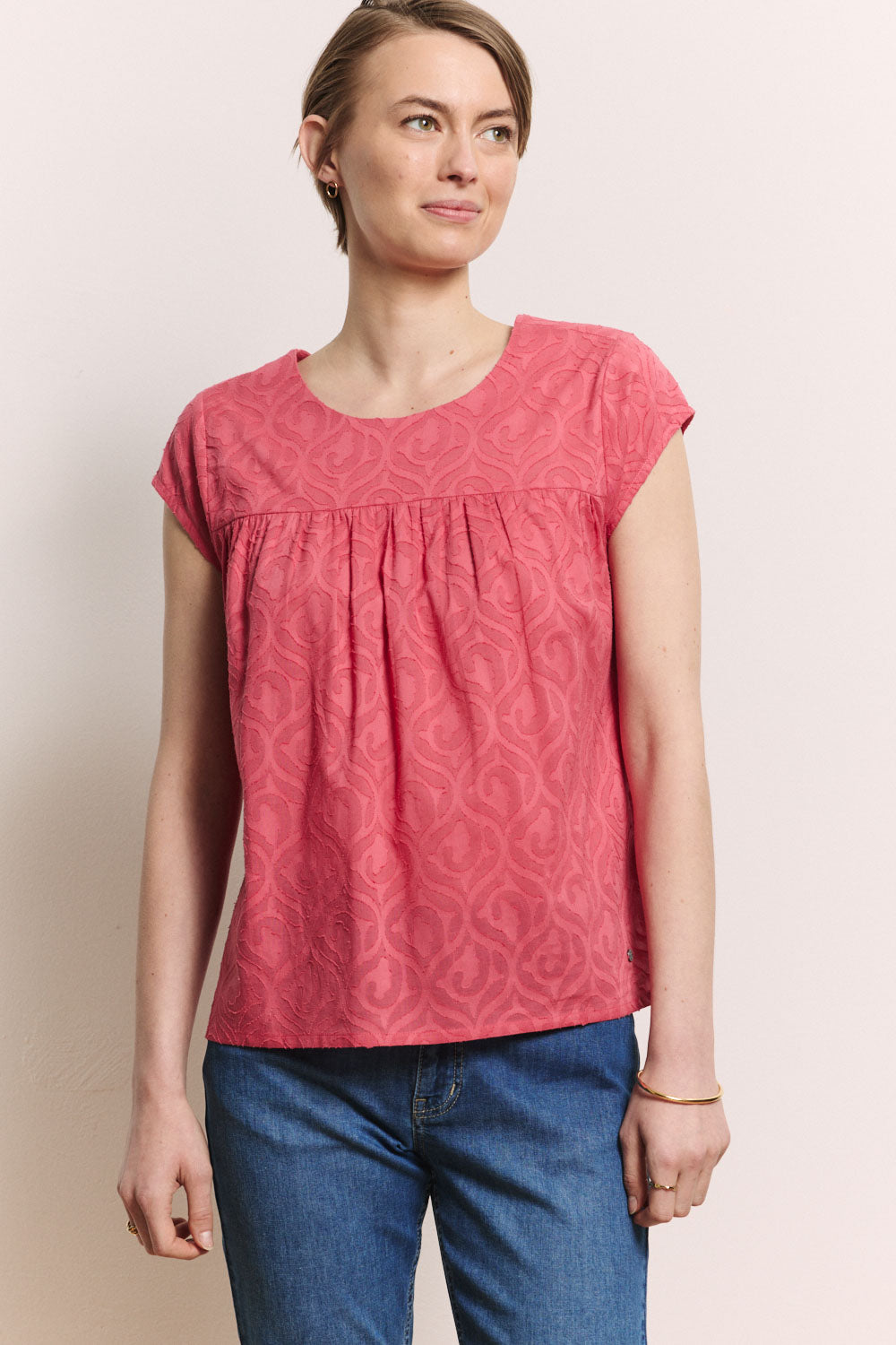 Bluse Lunaa aus Bio-Baumwolle