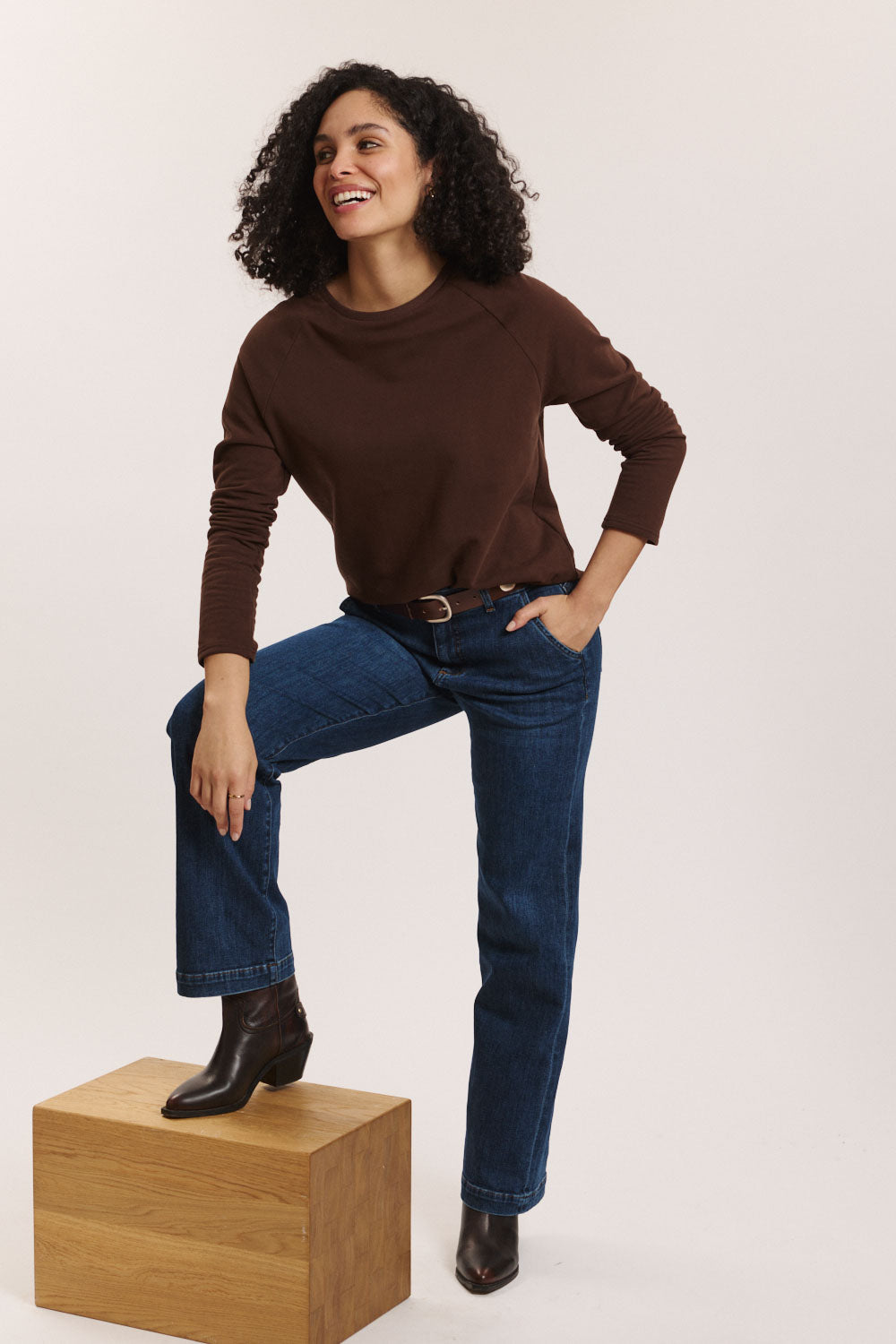 Sweater Harpaa aus Biobaumwolle