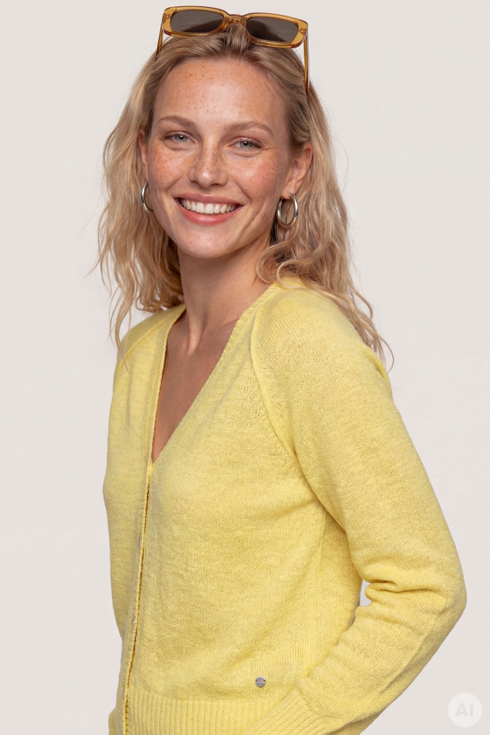 Image Mirellee – Raglan-Cardigan Slub_3