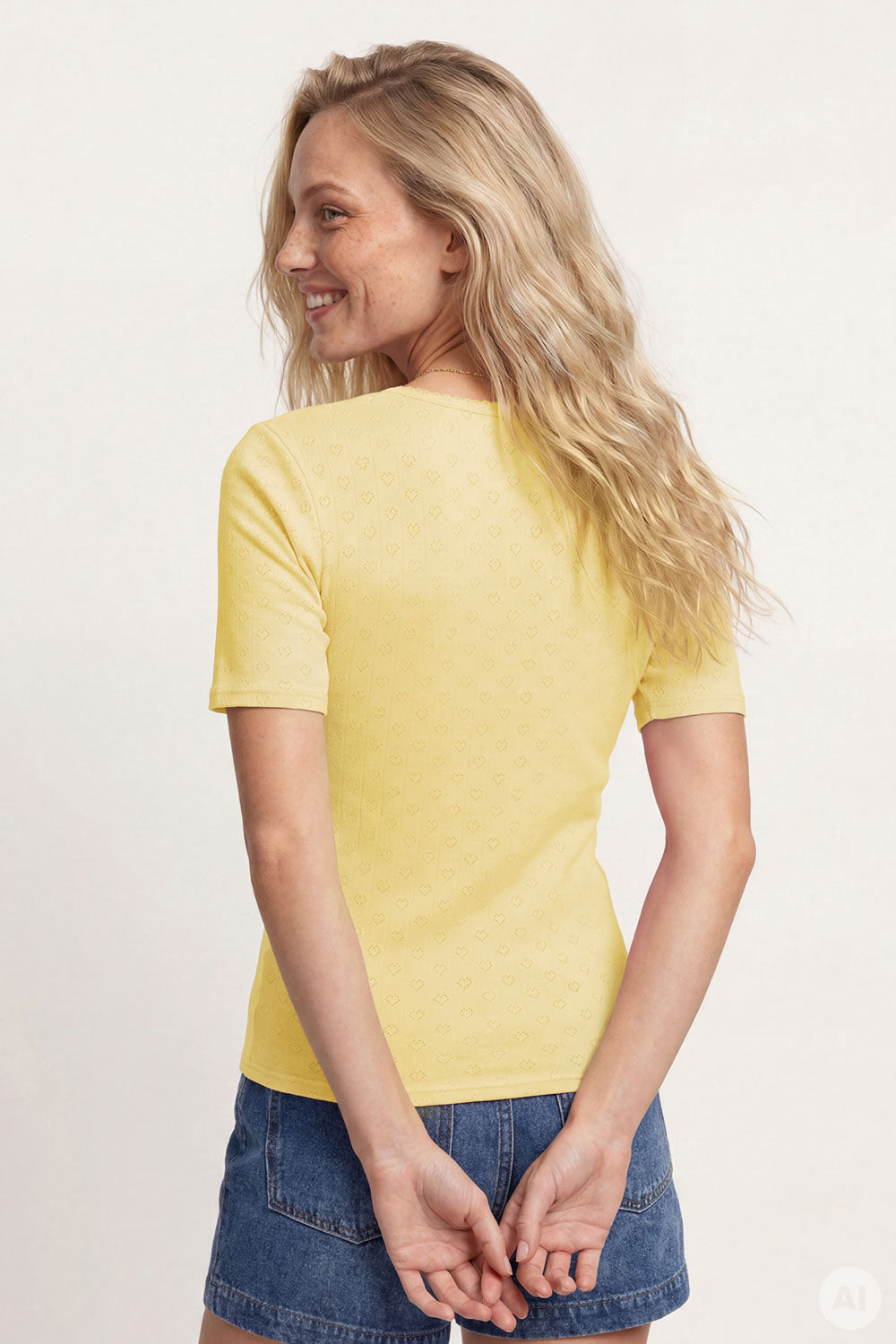 Image Camilaa – Shirt Ajour-Jersey-Rib_2