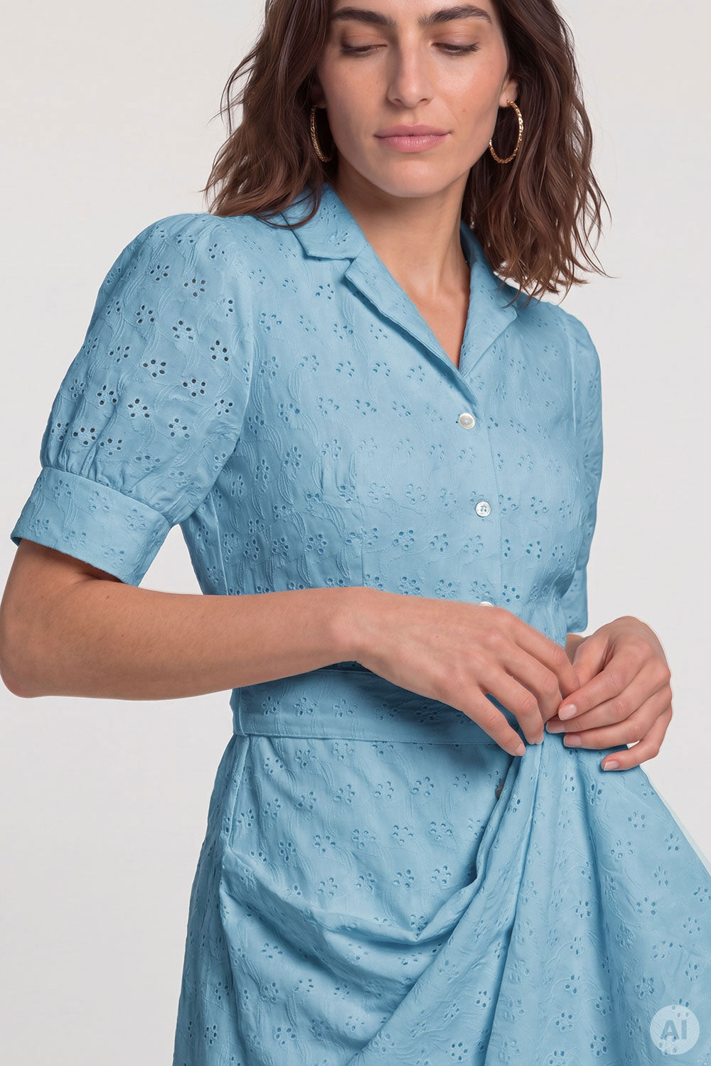 Image Oregonn – Hemdblusenkleid Broderie_3