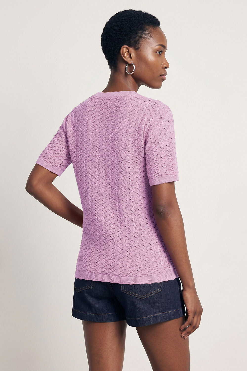 Image Lunethh – Ajour-Pullover Bio-Baumwolle_2
