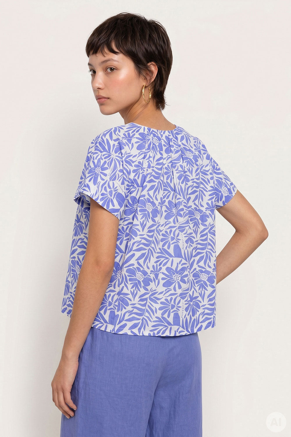 Image Hasinaa – Voile-Bluse romantisch_2