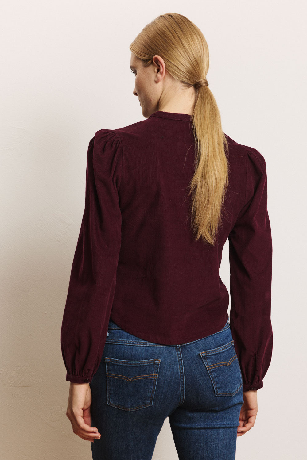 Bluse Anitaa aus Biobaumwolle