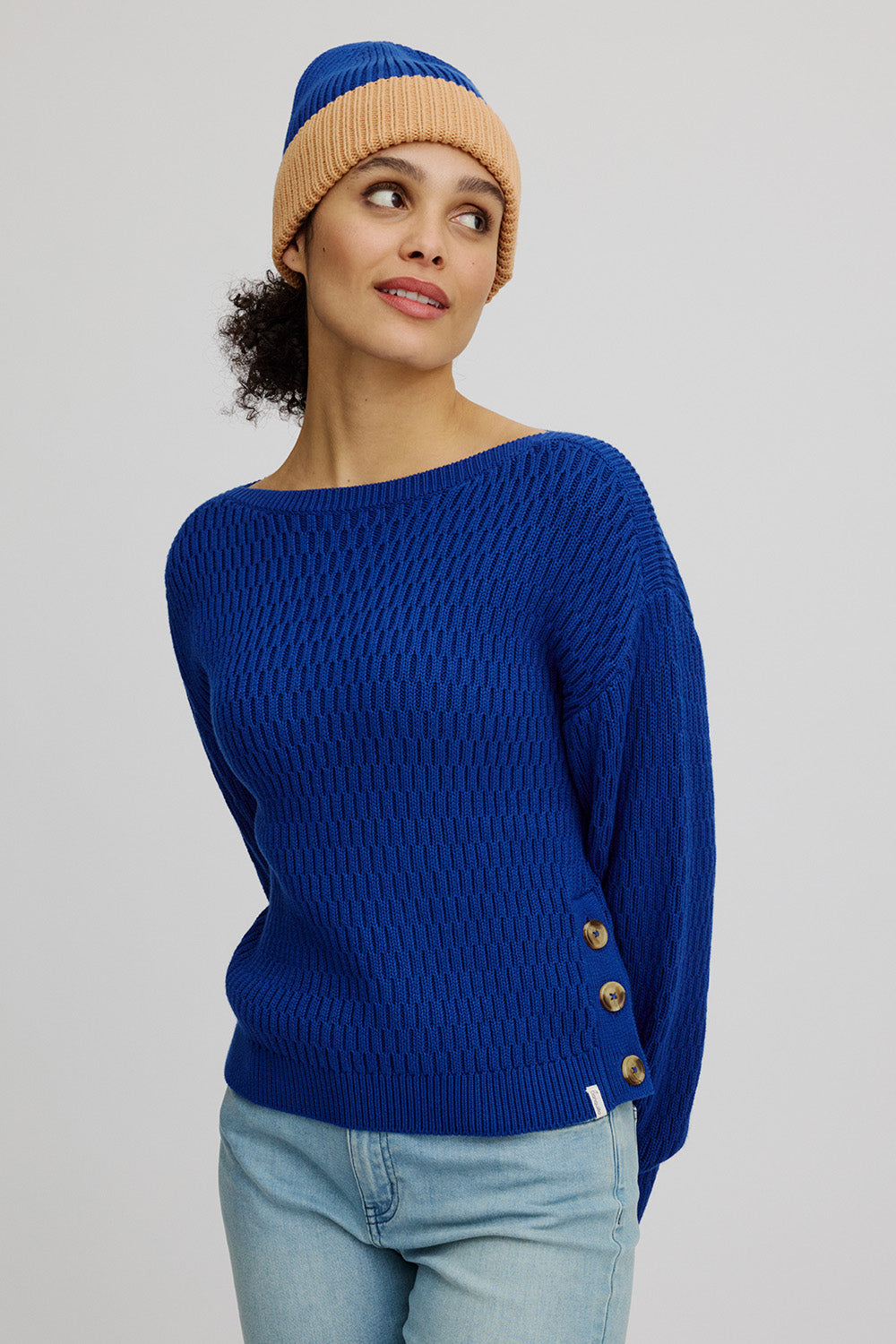 Gemütliche Strickmütze