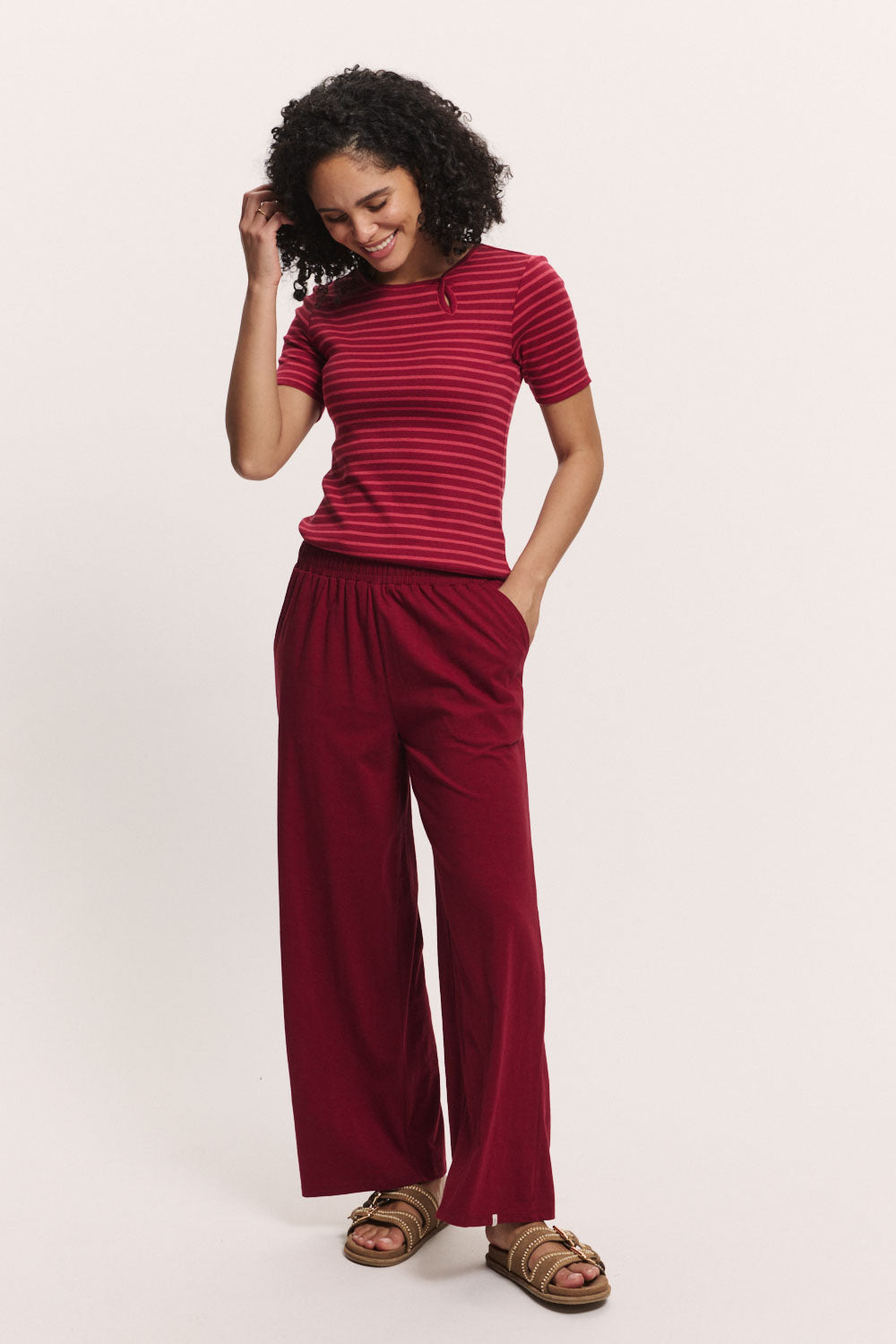 Jerseyhose Lorenaa aus Bio-Baumwolle
