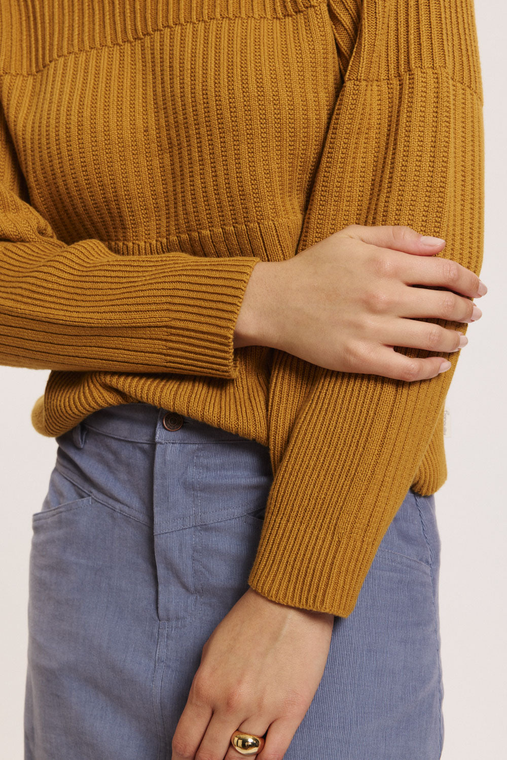 Strick-Pullover Kiraa aus Biobaumwolle